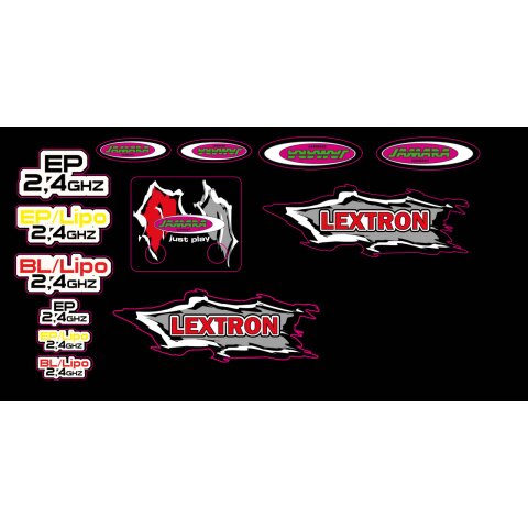 Decal Sheet Lextron Desertbuggy