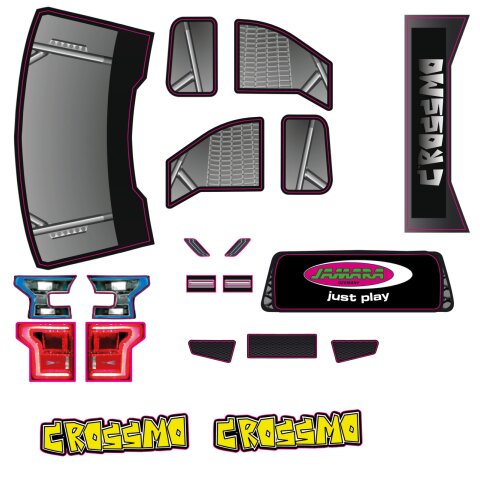 Decal Sheet Crossmo Monstertruck