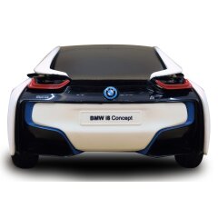 BMW I8 1:24 bianco/giallo 2,4GHz Serie fotocromatica UV