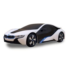 BMW I8 1:24 bianco/giallo 2,4GHz Serie fotocromatica UV