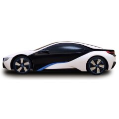 BMW I8 1:24 wei&szlig;/gelb 2,4GHz UV Photochromic Serie