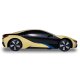 BMW I8 1:24 bianco/giallo 2,4GHz Serie fotocromatica UV