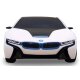 BMW I8 1:24 bianco/giallo 2,4GHz Serie fotocromatica UV