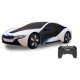 BMW I8 1:24 blanc/jaune 2,4GHz UV Photochromique Serie