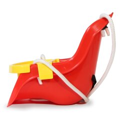 Altalena per bambini Comfort Swing rosso 2in1