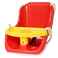 Altalena per bambini Comfort Swing rosso 2in1