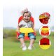 Altalena per bambini Comfort Swing rosso 2in1