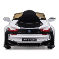 Ride-on BMW I8 Coupe bianco 12V 2,4GHz