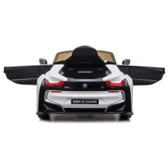 Ride-on BMW I8 Coupe bianco 12V 2,4GHz