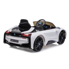 Ride-on BMW I8 Coupe blanc 12V 2,4GHz