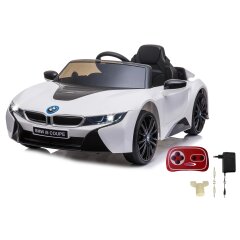 Ride-on BMW I8 Coupe blanc 12V 2,4GHz