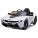 Ride-on BMW I8 Coupe bianco 12V 2,4GHz