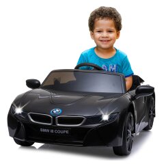 Ride-on BMW I8 Coupe black 12V 2,4GHz