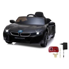 Ride-on BMW I8 Coupe black 12V 2,4GHz