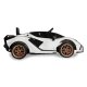 Ride-on Lamborghini Sián FKP 37 bianco 12V