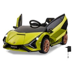 Ride-on Lamborghini Si&aacute;n FKP 37 green 12V