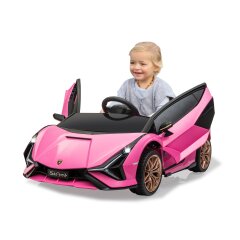 Ride-on Lamborghini Si&aacute;n FKP 37 fucsia 12V