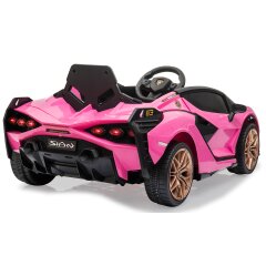 Ride-on Lamborghini Sián FKP 37 fucsia 12V