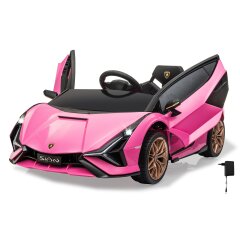 Ride-on Lamborghini Si&aacute;n FKP 37 fucsia 12V