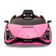 Ride-on Lamborghini Sián FKP 37 fucsia 12V