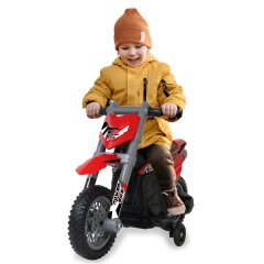 Ride-on Moto Power Bike rouge 6V