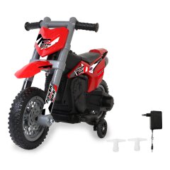 Ride-on Moto Power Bike rouge 6V