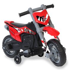 Ride-on Moto Power Bike rouge 6V