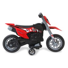 Ride-on Motocicletta Power Bike rosso 6V