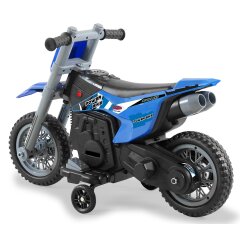 Ride-on Moto Power Bike blu 6V