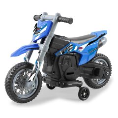 Ride-on Moto Power Bike blu 6V