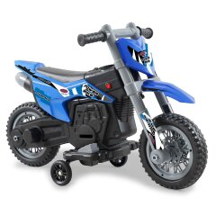 Ride-on Motocicleta Power Bike azul 6V