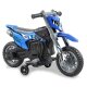 Ride-on Moto Power Bike blu 6V