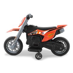 Ride-on Motocicleta Power Bike naranja 6V