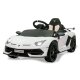 Ride-on Lamborghini Aventador SVJ bianco 12V 2,4GHz