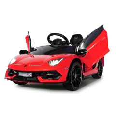 Ride-on Lamborghini Aventador SVJ rojo 12V 2,4GHz