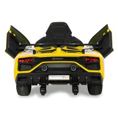 Ride-on Lamborghini Aventador SVJ giallo 12V 2,4GHz