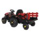 Ride-on Traktor Super Load mit Anhänger rot 12V