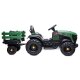 Ride-on Tractor Super Load con remolque verde 12V