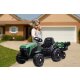 Ride-on Trattore Super Load con rimorchio verde 12V