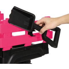 Ride-on Traktor Super Load mit Anh&auml;nger pink 12V