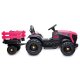 Ride-on Tracteur Super Load ac Remorque pink 12V