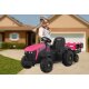 Ride-on Traktor Super Load mit Anhänger pink 12V