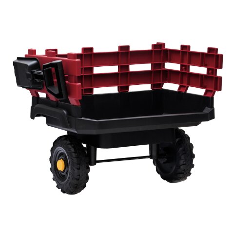 Remorque Ride-on Tracteur Super Load rouge