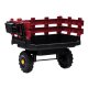 Remolque Ride-on Tractor Super Load rojo