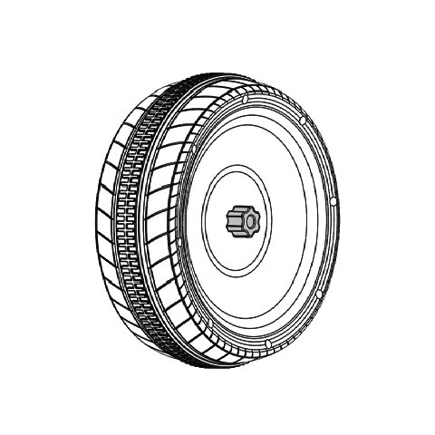 Ruota Ride-on BMW I8 Coupe 12V anteriore