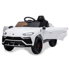 Ride-on Lamborghini Urus bianco 2,4GHz 12V