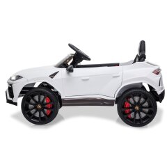 Ride-on Lamborghini Urus bianco 2,4GHz 12V