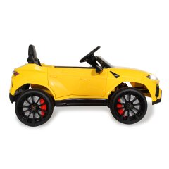 Ride-on Lamborghini Urus jaune 2,4GHz 12V