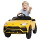 Ride-on Lamborghini Urus yellow 2,4GHz 12V