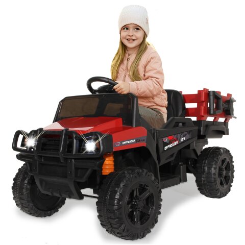 Ride-on Offroader Bufalo rojo 12V